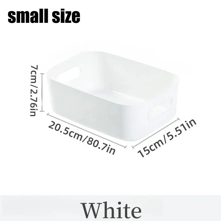 Boîte de rangement Orglino en PP | Empilable & Polyvalente | Pour la salle de bain, la cuisine, le maquillage & le bureau | En 3 tailles & 3 couleurs