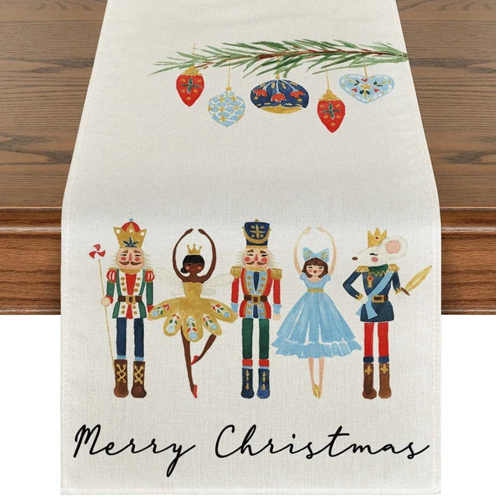 WinterTable - Nappe de Noël en lin