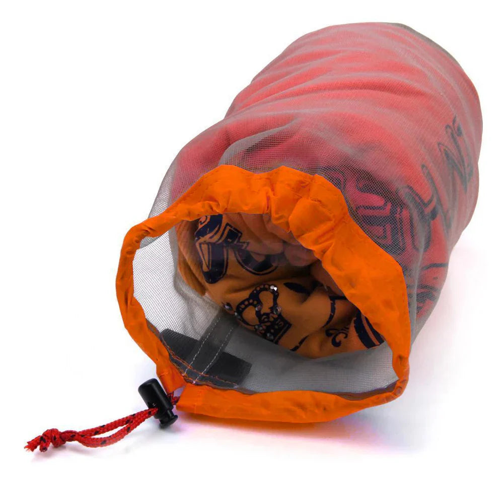 TrekSack MeshLite Sac en Maille Ultra Léger | Sac à Dos Respirant avec Cordon de Serrage | Différentes Tailles S–XXL | Pour la Randonnée, le Camping & les Voyages