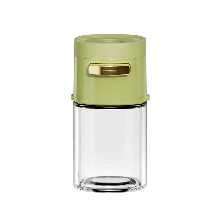 Distributeur de condiments en verre Dosario 180 ml | Fonction doseuse par pression | Salière/Sucrière/Poeivre | Hygiénique & Résistant à la chaleur