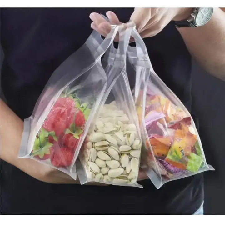 FreshGuard Sacs de rangement | Réutilisables & Étanches | Ensemble de 5 | 26×19 cm & 30×23 cm