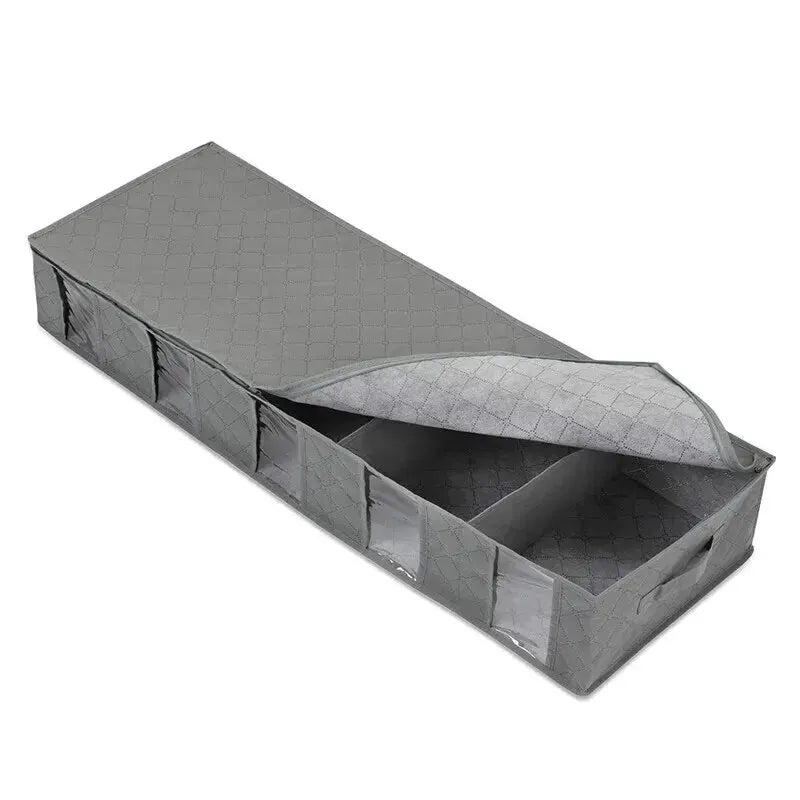 SpaceSaver Sac de rangement sous le lit | Pliable | Avec poignées | Non-tissé