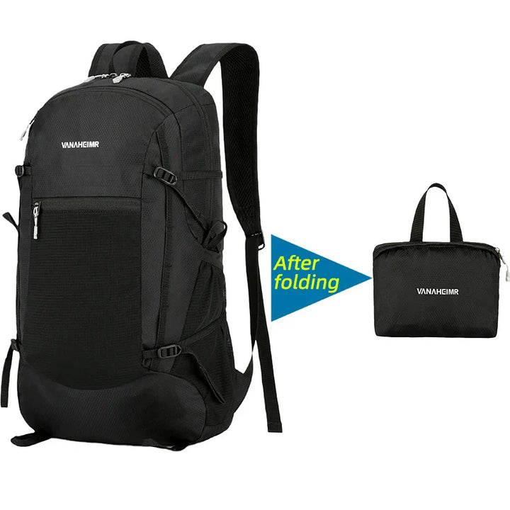 Sac à dos pliable "Alpivio" | Ultra léger & Compact | 18L de volume | 42x28x15 cm