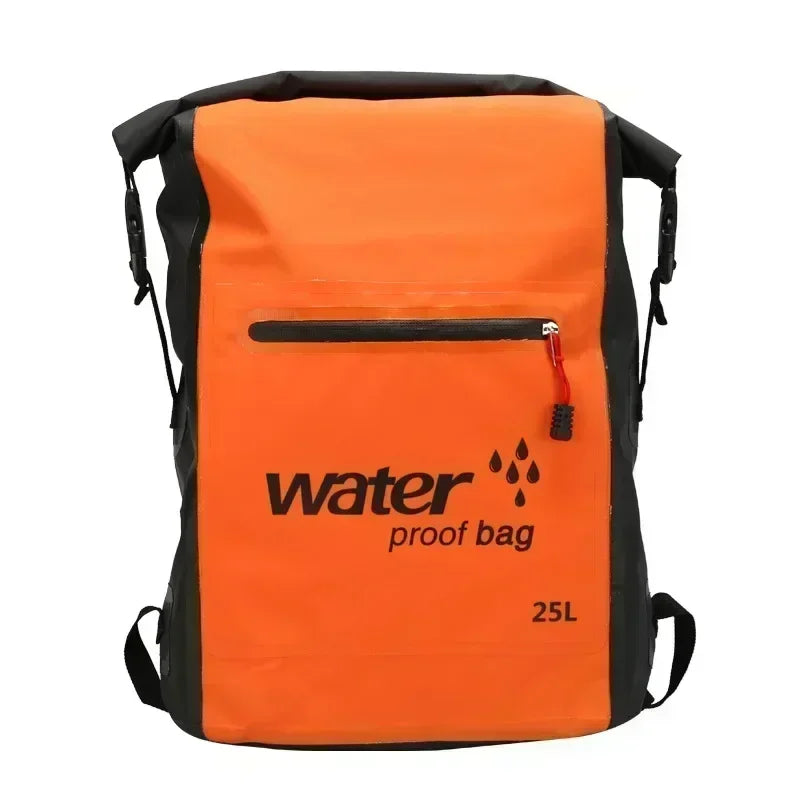 Sac à dos étanche AquaDryX 25L | Sac à dos flottant | Rolltop & Respirant | Idéal pour le kayak, le trekking & les activités de plein air
