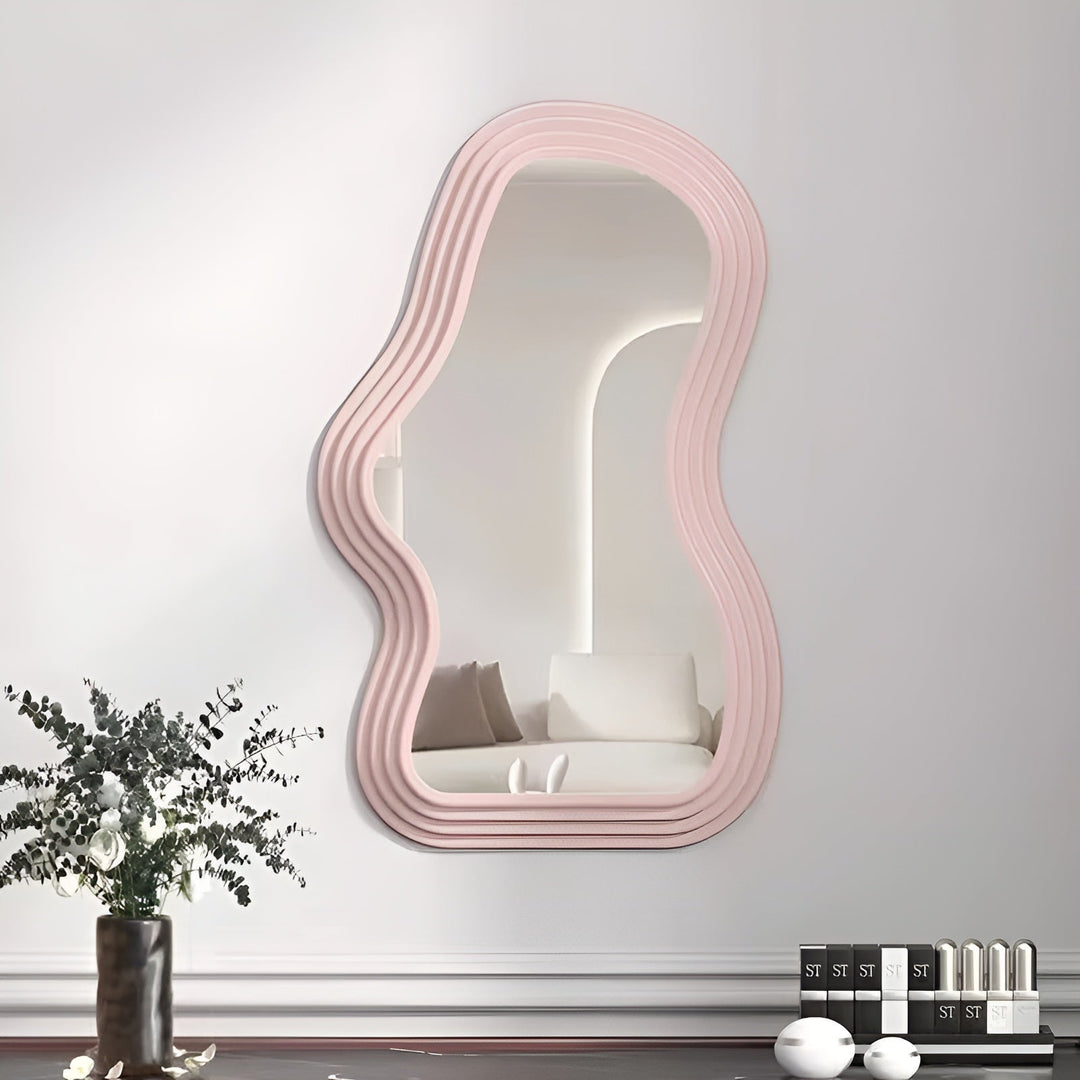 Miroir mural Cloudora | Forme de nuage | Décoratif & Robuste | ABS | 41 x 26 cm