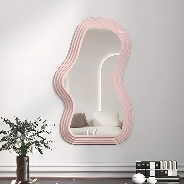 Miroir mural Cloudora | Forme de nuage | Décoratif & Robuste | ABS | 41 x 26 cm