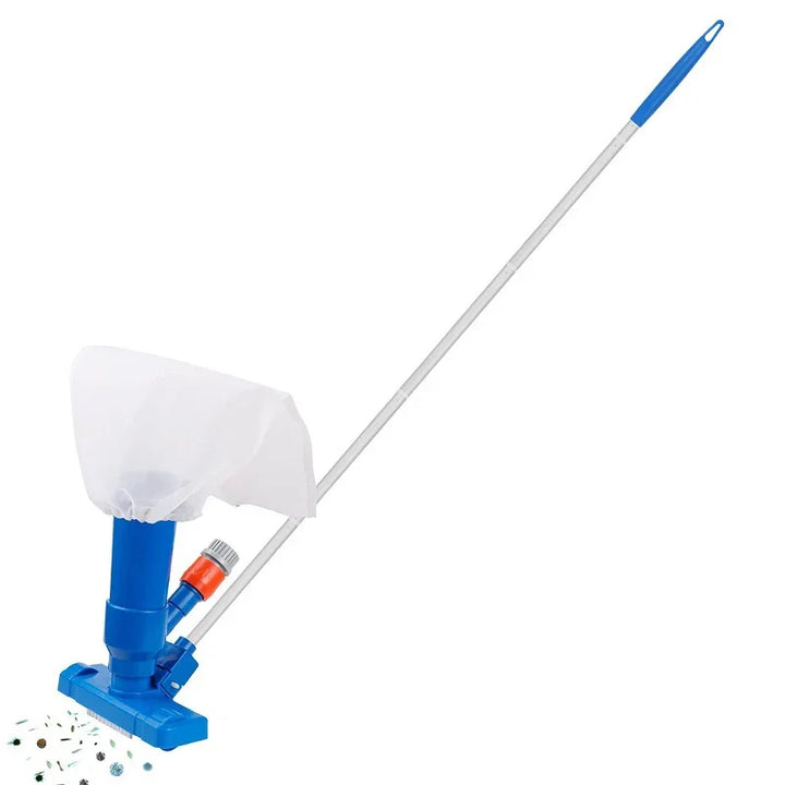 AquaRein Set de Nettoyage pour Piscines et Étangs | Aspirateur Sous-Marin | Inclus Prise EU | Pour Piscines et Aquariums