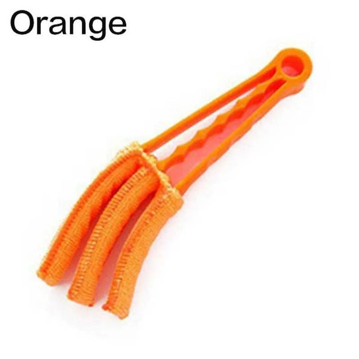 CleanBreeze | Nettoyeur de stores et de grilles de ventilation | Brosse en microfibre avec poignée | 21 × 2,2 cm