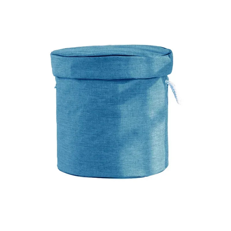 PlayZip Sac de rangement pour jouets | Avec fermeture éclair et poignée | 32×32×28 cm | Inclus : tapis de jeu de 150 cm | Organisateur de chambre d'enfant