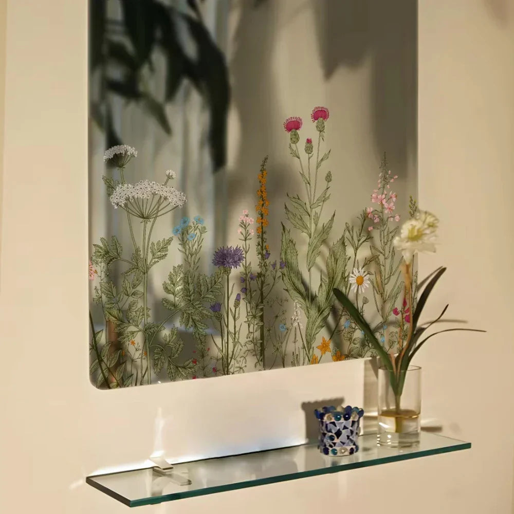 Autocollant de dos de cuisine HoloTile | Émeraude holographique | Autocollant et résistant à l'eau | 115×40 cm PVC