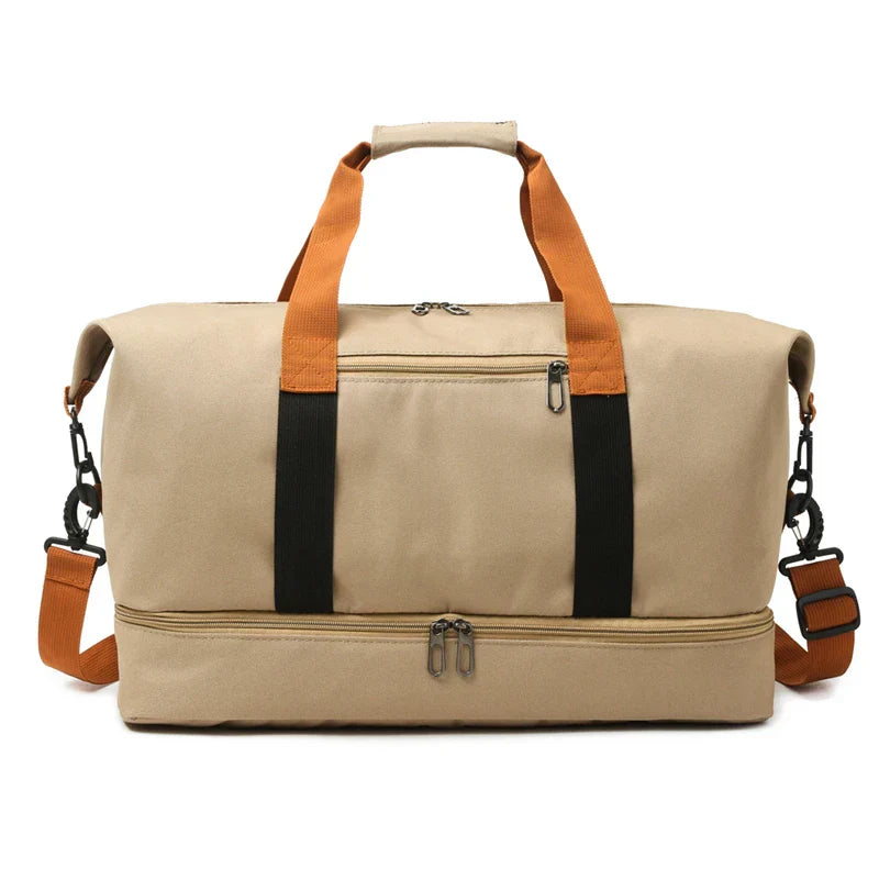 Sac de sport et de voyage Travana MoveLite | Sac d'entraînement léger avec compartiment à chaussures | 47×28×25 cm | Matériau Oxford | Pour le sport, les voyages et le quotidien