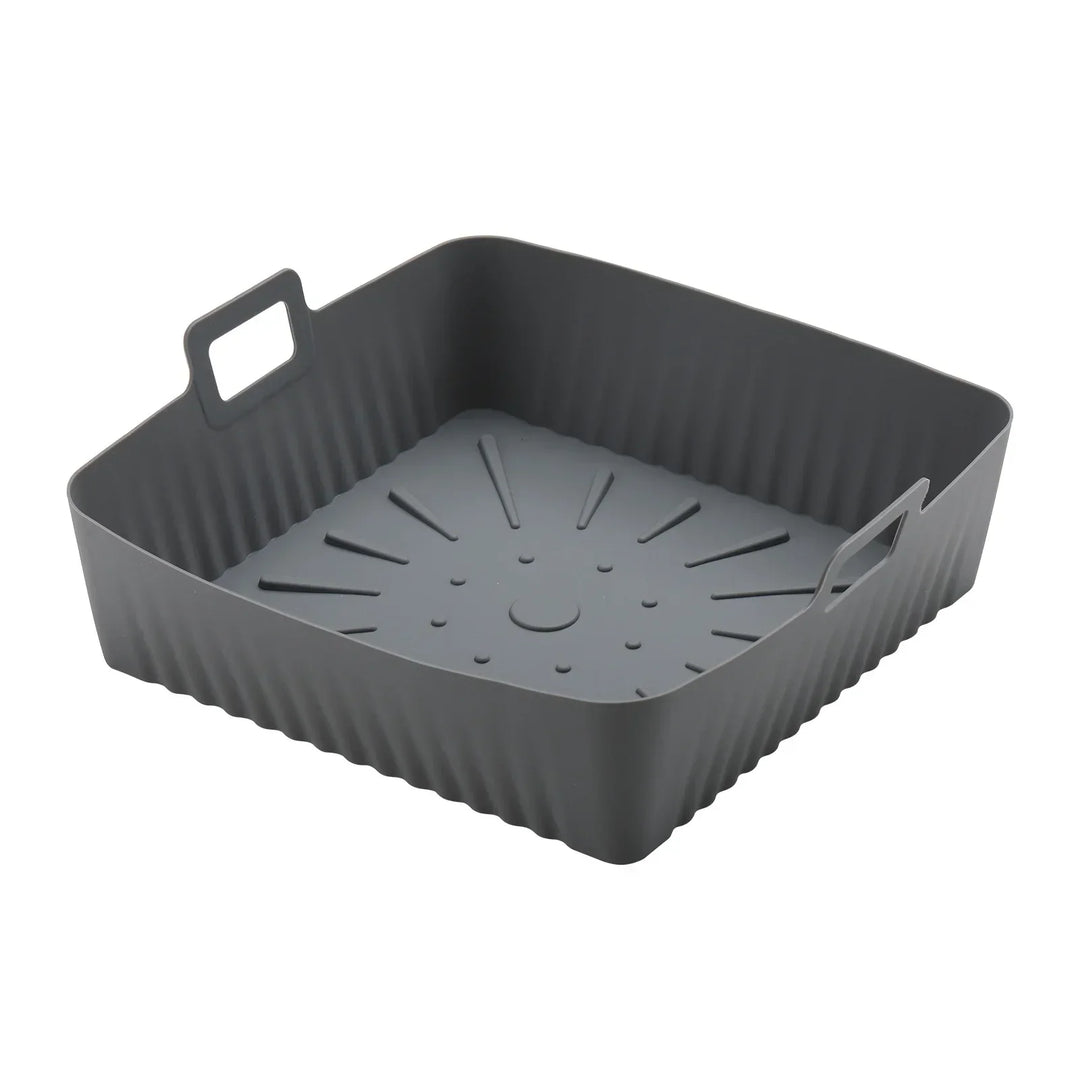 AirChef Liner | Tapis en silicone pour friteuse à air avec poignées | Réutilisable & Antiadhésif | Résistant à la chaleur jusqu'à 230 °C
