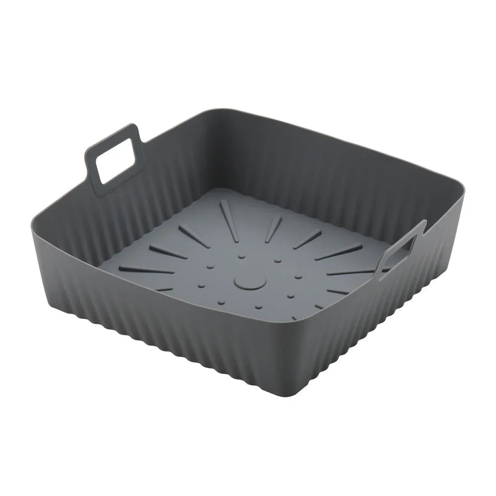 AirChef Liner | Tapis en silicone pour friteuse à air avec poignées | Réutilisable & Antiadhésif | Résistant à la chaleur jusqu'à 230 °C