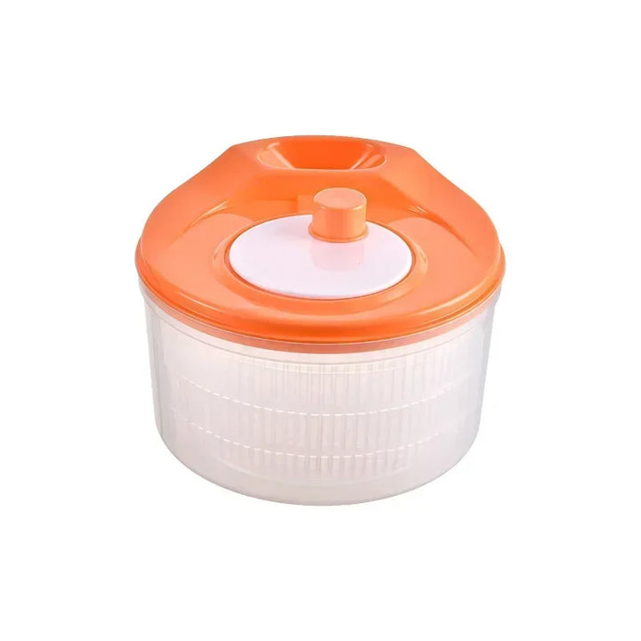 Essoreuse à salade Friscola SpinFresh | Essoreuse à légumes et salades vertes | Essoreuse manuelle avec passoire et bol | Pour laver et sécher la salade