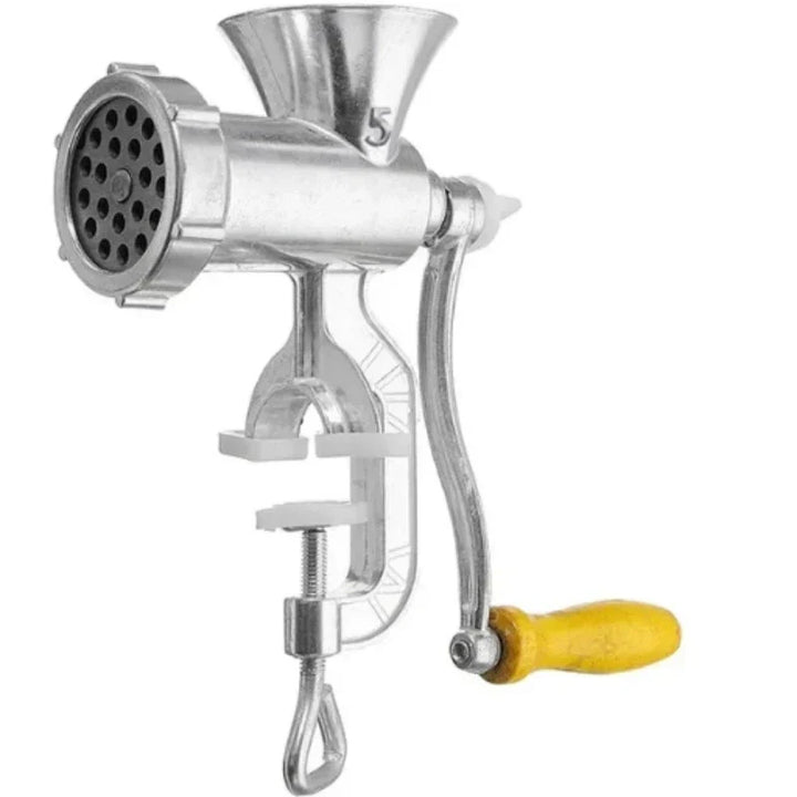 Hachoir Kraftivo | Manuel | Alliage d'aluminium | Pour viande hachée, saucisses & pâte