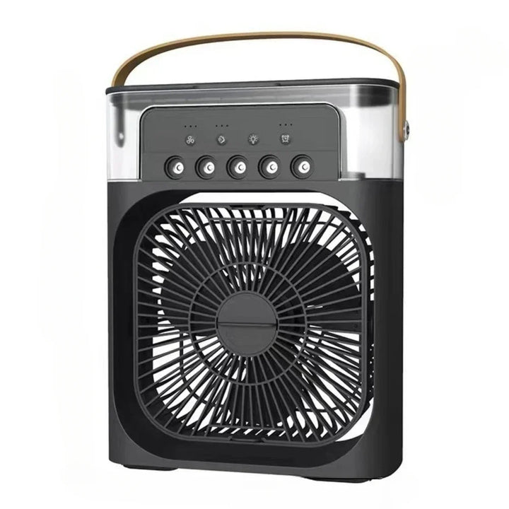 Refroidisseur d'air BrisaAir | Ventilateur à 3 vitesses & humidificateur d'air | Avec minuterie & lumière LED | Réservoir de 600ml