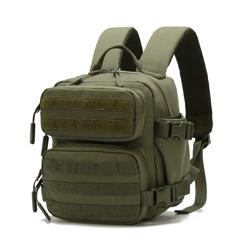 Tactivo Mini-Sac à Dos 9L | Sac à Dos MOLLE pour Activités de Plein Air | Compact & Résistant | Pour Randonnée, Camping & EDC