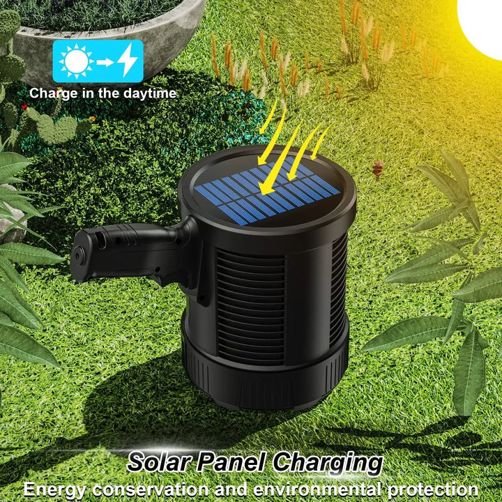 Lampe de poche LuminexPro 900K | 900.000 Lumens | Batterie 10000 mAh | Fonction de charge solaire & USB | Étanche IPX5