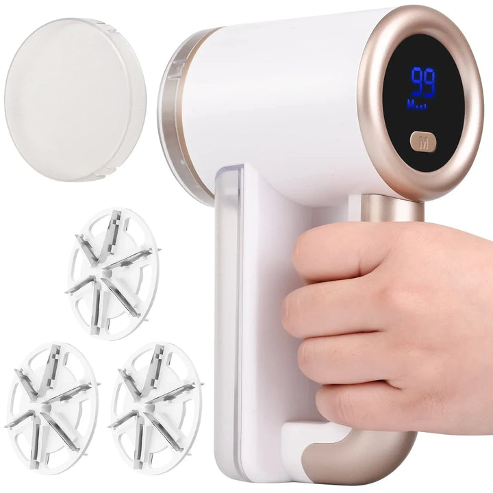 Texora Épilateur de peluches | Rechargeable | 3 Vitesses | Affichage LED | Batterie 2000 mAh
