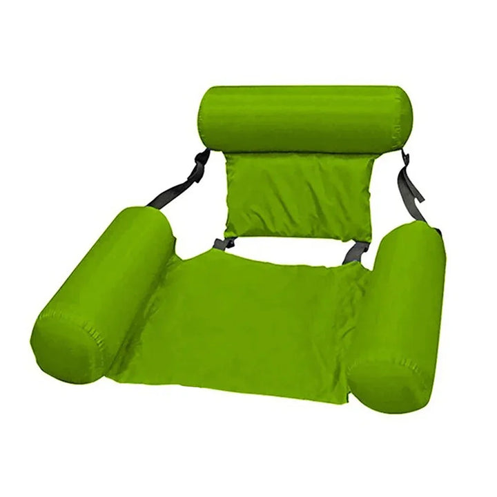 Chaise suspendue gonflable | Réglable & Portable | AquaLiva Pool-Lounge pour plage & piscine – 100×120 cm