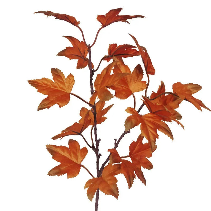 Leaforia | Branche d'érable artificielle | Décoration d'automne | 39 cm | Pour la maison & le jardin