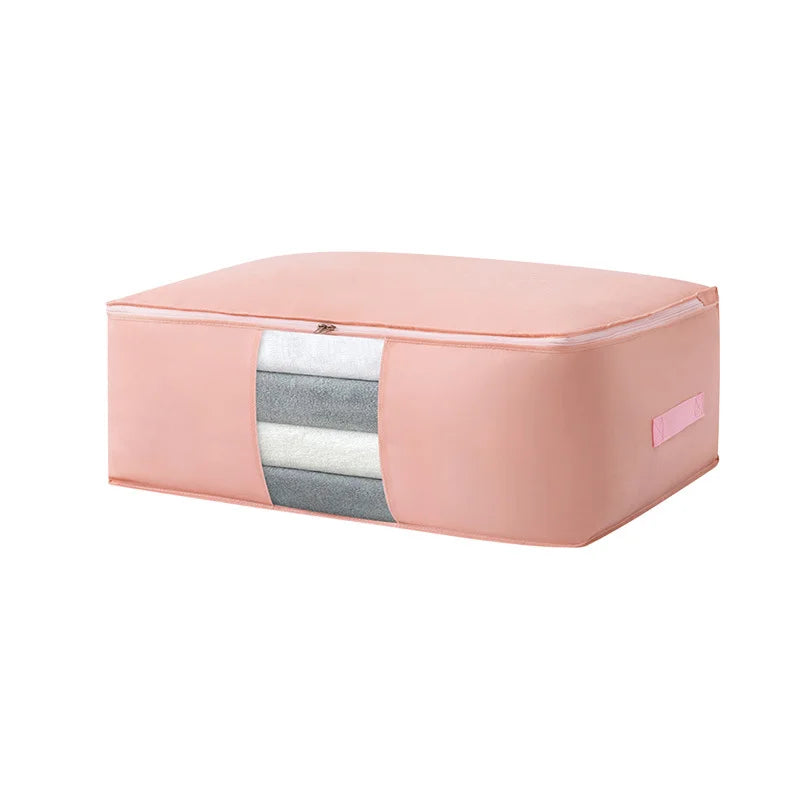 Sac de rangement pliable pour vêtements | Pour couvertures, coussins et vêtements | Organisateur en non-tissé SoftStow
