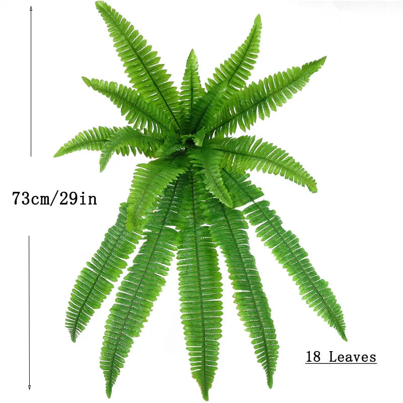 VerdeLia | Plante suspendue artificielle | Lierre persan | 73–115 cm | Décoration murale et de jardin