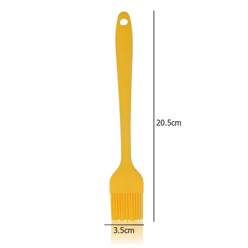 GrillFein Pinceau à Marinade en Silicone | Résistant à la Chaleur & Hygiénique | Pour BBQ, Pâtisserie & Cuisine