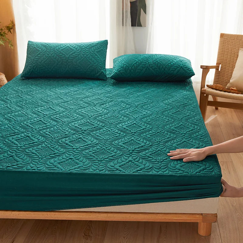 QuiltGuard - Protège-matelas imperméable matelassé