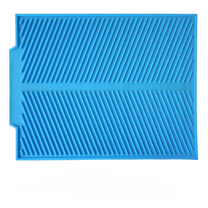 Tapis égouttoir en silicone Silidro | Antidérapant & Résistant à la chaleur | Tapis de séchage pour vaisselle, casseroles & verres | Flexible & Facile à entretenir