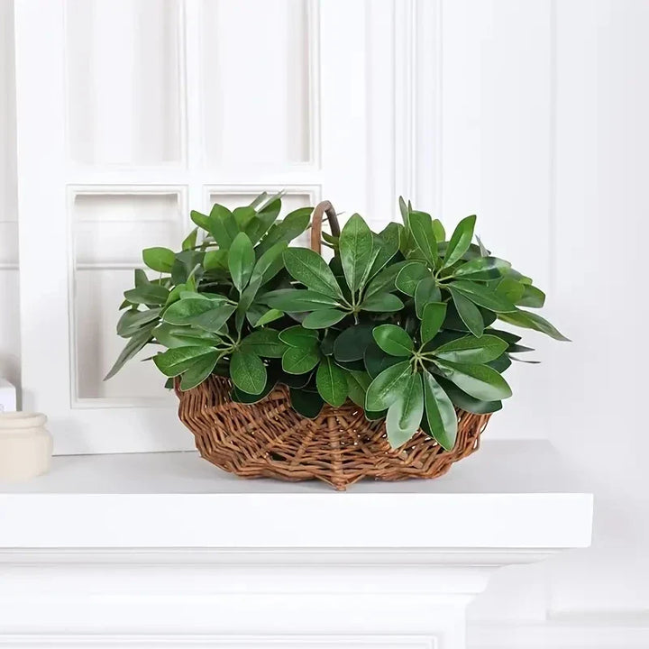 Plante artificielle EverLeaf 33 | 33 cm | Avec tige et feuilles | Décoration facile à entretenir pour la maison et le bureau