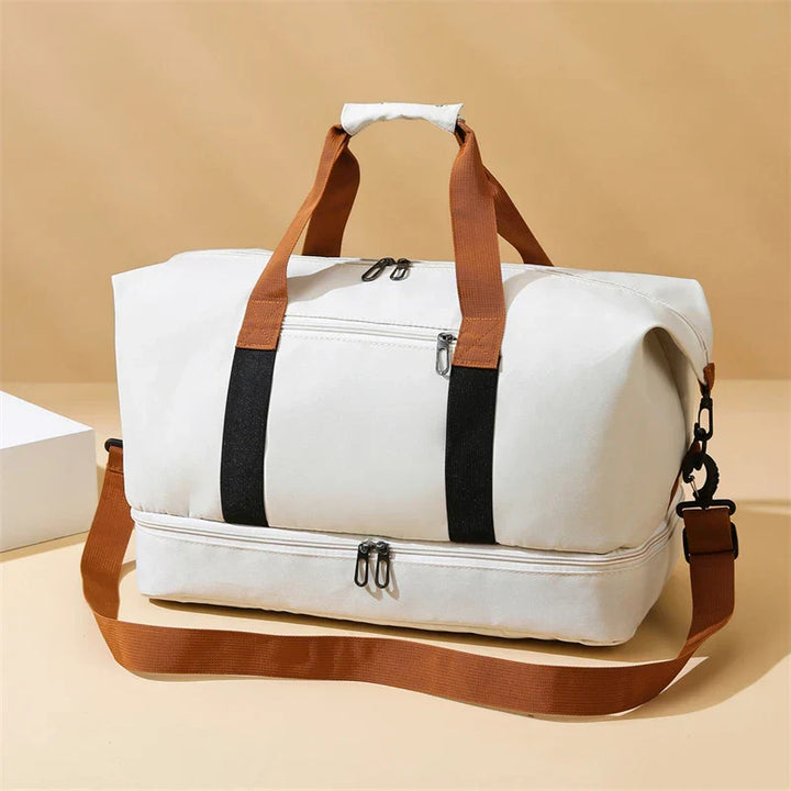 Sac de sport et de voyage Travana MoveLite | Sac d'entraînement léger avec compartiment à chaussures | 47×28×25 cm | Matériau Oxford | Pour le sport, les voyages et le quotidien