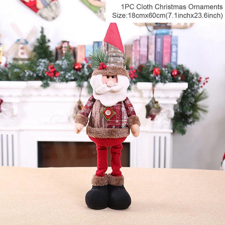 Figurine de décoration du Père Noël | Décoration de table & idée cadeau | Décoration festive de Noël