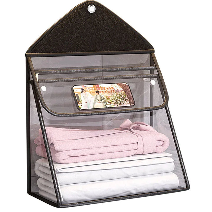 Organisateur suspendu ClarityBag | Imperméable & Transparent | Grande Capacité | Rangement Salle de Bain & Cosmétique