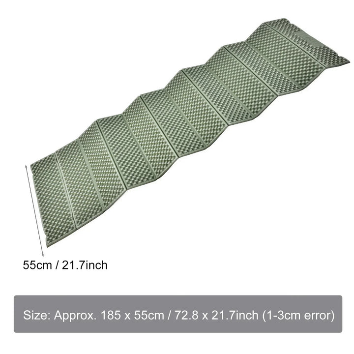 TrekLuma Matelas de Camping Pliable | Ultra Léger & Imperméable | Confort Egg-Groove | Pour Outdoor & Camping