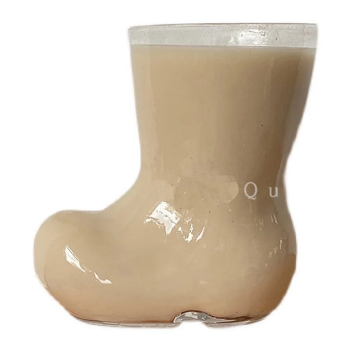 ProstStiefel Verre à bière en forme de botte | 300 ml | Verre de fête traditionnel | Verre de qualité robuste | 12×8×5 cm