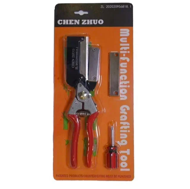 Graftorio Sécateur de greffage pour arbres fruitiers | Pour branches jusqu'à Ø 1,8 cm | Alliage d'aluminium | Greffage et coupe précis