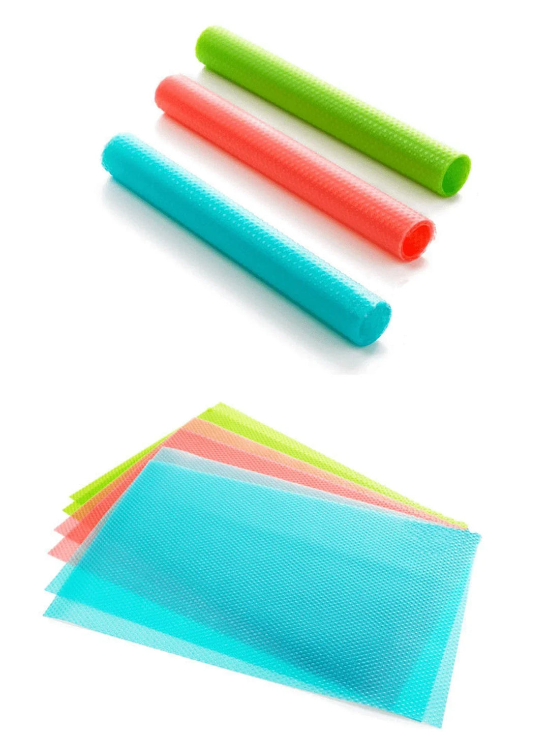 Tapis de réfrigérateur FreshLiner | 29×45 cm | Tapis découpables en EVA | Sans BPA | Pour réfrigérateur, tiroir et étagère