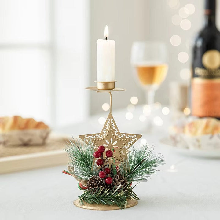 1+1 GRATUIT | HolidayCandle - Porte-bougie de Noël