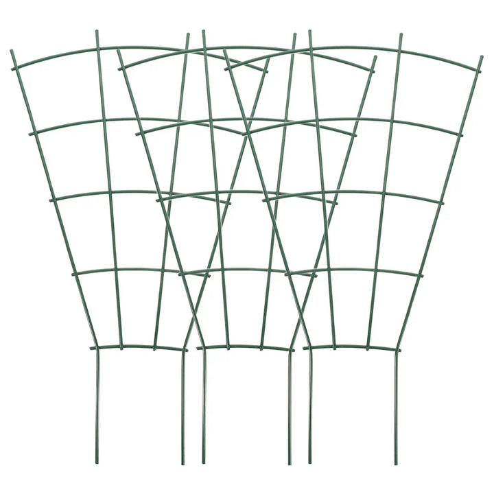 Ensemble de support à grimper Floranta 3 pièces | Pour pots de fleurs & légumes | Stable & Décoratif | Vert