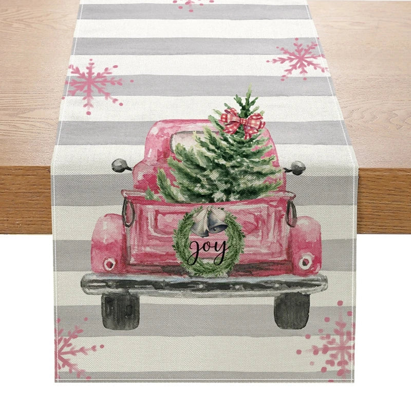 WinterTable - Nappe de Noël en lin