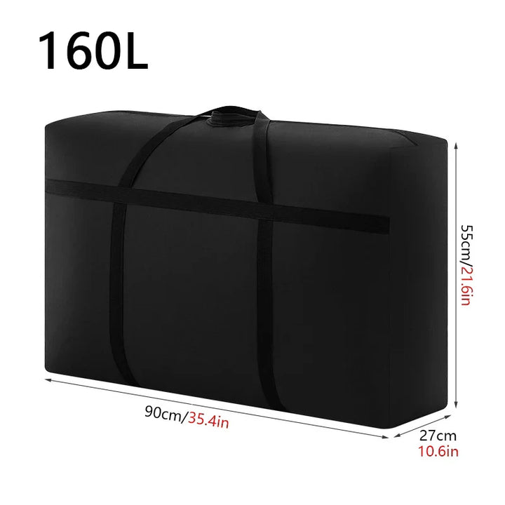 StauraumPro Sac de rangement pliable | Grand volume | Résistant et respirant | Pour vêtements, couvertures et jouets
