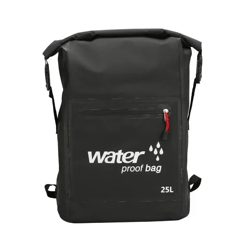 Sac à dos étanche AquaDryX 25L | Sac à dos flottant | Rolltop & Respirant | Idéal pour le kayak, le trekking & les activités de plein air