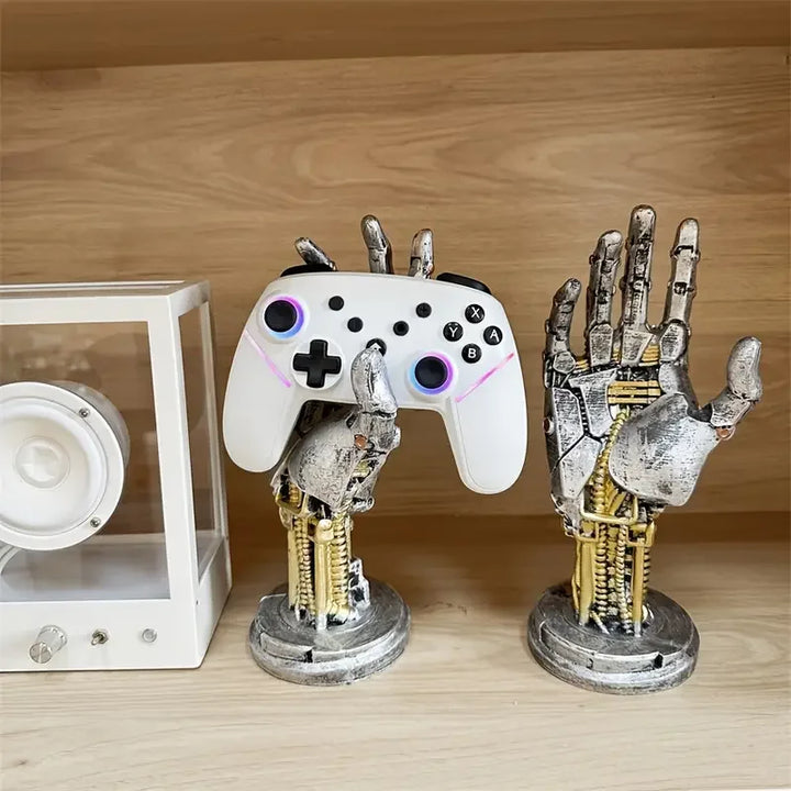 Support de manette Neonbyte | Support de manette de jeu | Design Cyberpunk | Imprimé en 3D | Décoration & rangement pour bureau