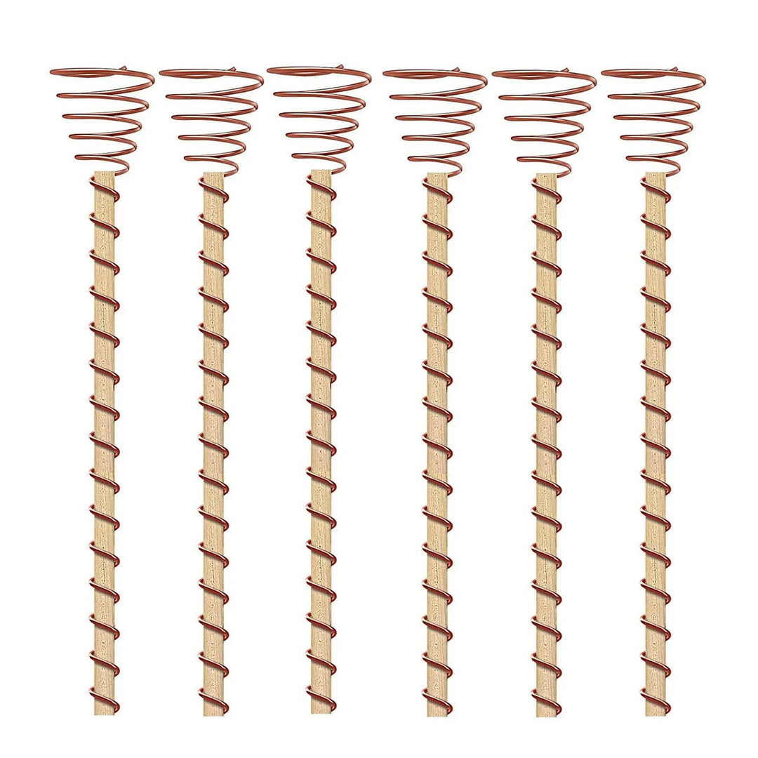 VerdoraFlux Électroculture Antennes de Plantes | Tiges de Croissance en Cuivre pour Jardins & Plantes en Pot | Promotion de la Croissance des Plantes sans Engrais