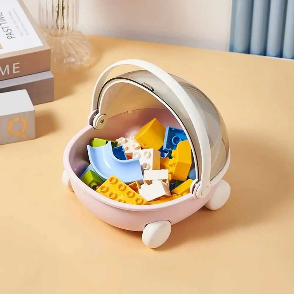 SweetNest Boîte de Rangement en Forme de Berceau – Boîte de Bureau et de Décoration Mignonne