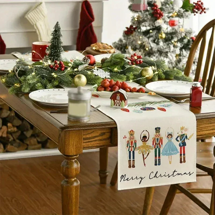 WinterTable - Nappe de Noël en lin