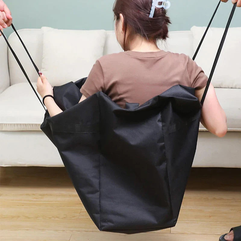 StauraumPro Sac de rangement pliable | Grand volume | Résistant et respirant | Pour vêtements, couvertures et jouets