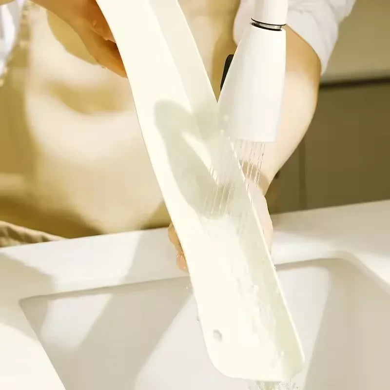 Ensemble de 2 protections anti-éclaboussures pour évier SplashBlock en silicone | Avec ventouse | 35×7 cm | Protection contre les taches d'eau dans la cuisine et la salle de bain
