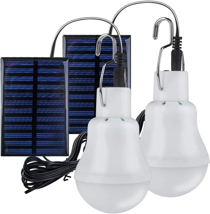 Lampe LED Solaire LumiCamp Pro | Rechargeable via USB & Solaire | Étanche IP55 | Solution d'éclairage d'urgence portable avec fonction de variation